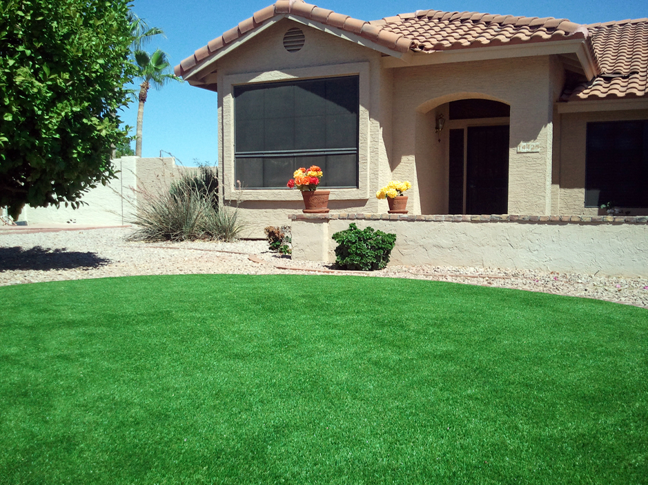 Fake Turf York, Pennsylvania Lawn And Landscape, Front Yard Design