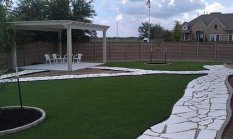 Artificial Grass Photos: Artificial Turf Hatfield, Pennsylvania Backyard Deck Ideas, Backyards