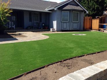 Artificial Grass Photos: Artificial Turf Installation Thorndale, Pennsylvania Landscape Rock, Front Yard Design