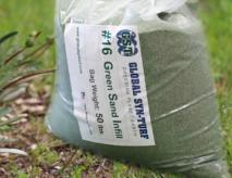 Green Sand Synthetic Grass